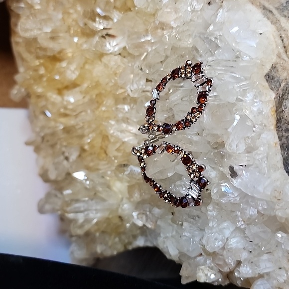 Stunning brown's, bronze, and earth tones Necklace and earrings. - Picture 3 of 4